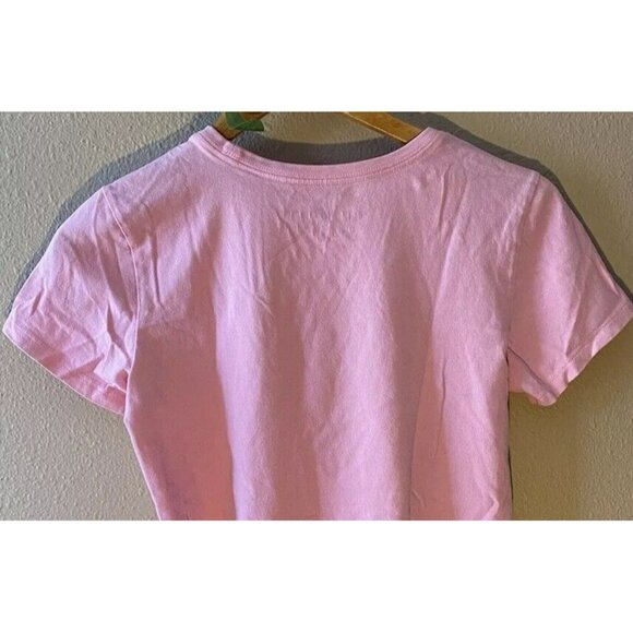 Life Is Good Crusher Tee T-Shirt XS Pink Talk Birdie To Me Golf Short Sleeve - Picture 8 of 9